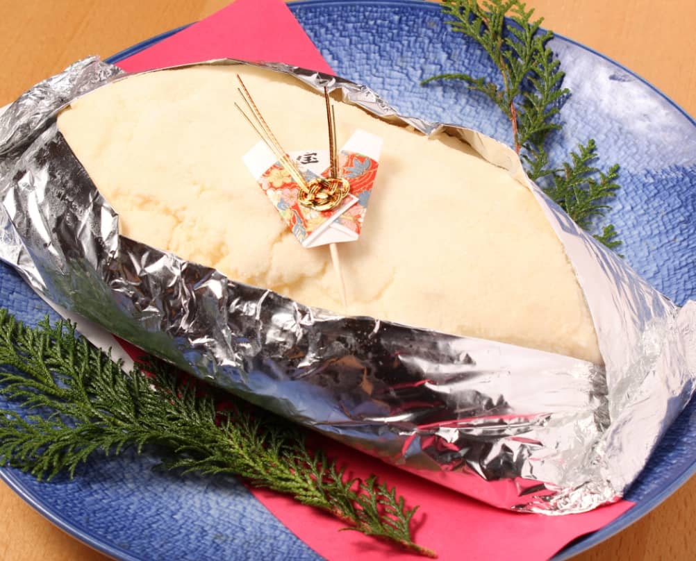 鯛の塩釜焼き お祝い仕立て 5,000円